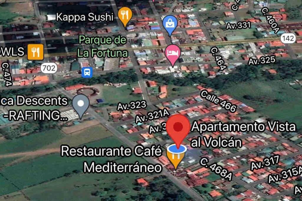 Apartamento Vista Al Arenal Lägenhet La Fortuna Exteriör bild